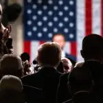 Trump in het Amerikaanse congres