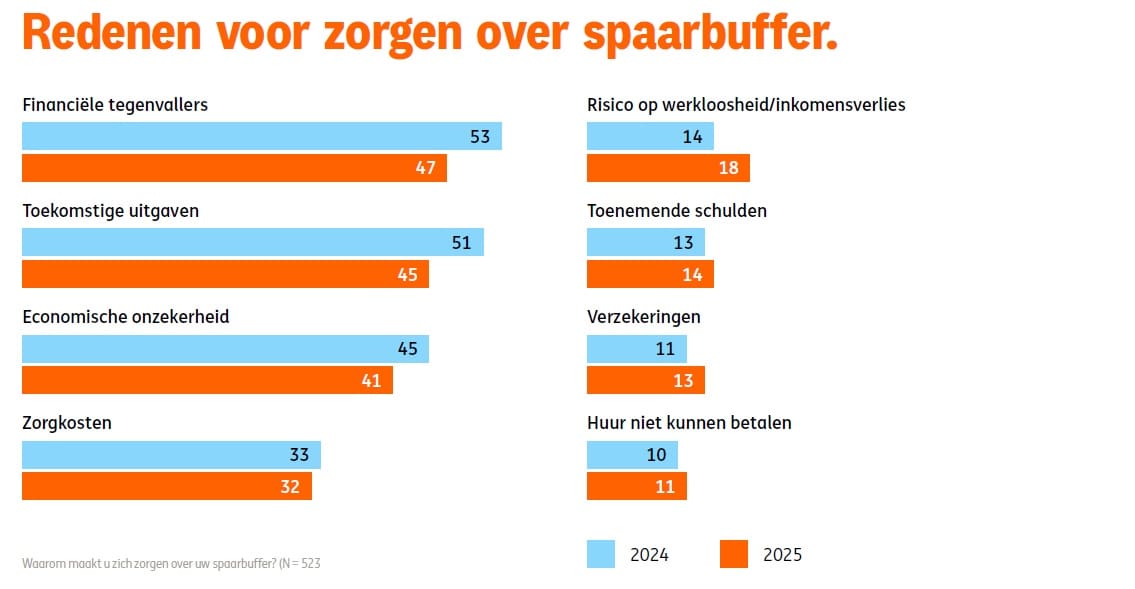 Spaarbuffer Nederlanders