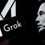 Een afbeelding van Grok, de AI bot van XAI, het bedrijf van Elon Musk