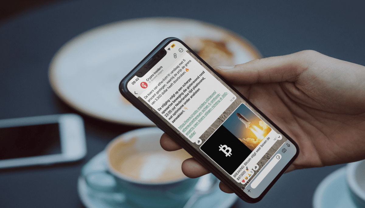 Weet direct wanneer XRP en Bitcoin stijgen: dit WhatsApp-kanaal weet waarom