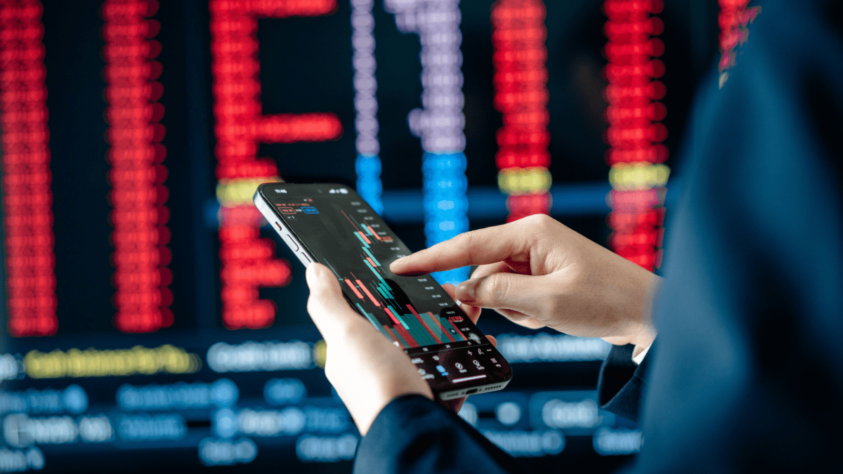 Beleggen op telefoon