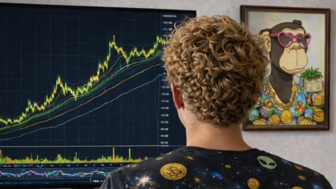 Feestje ondanks crash: Bitvavo-gebruikers duiken op cryptomunt die wél steeg