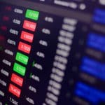 Een afbeelding van marktdata over een crypto munt of aandeel zoals bitcoin (BTC)