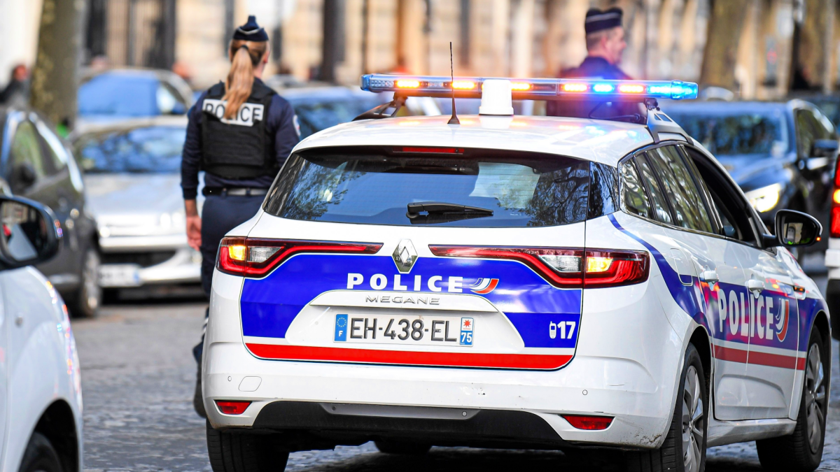 Foto van Franse politieagenten