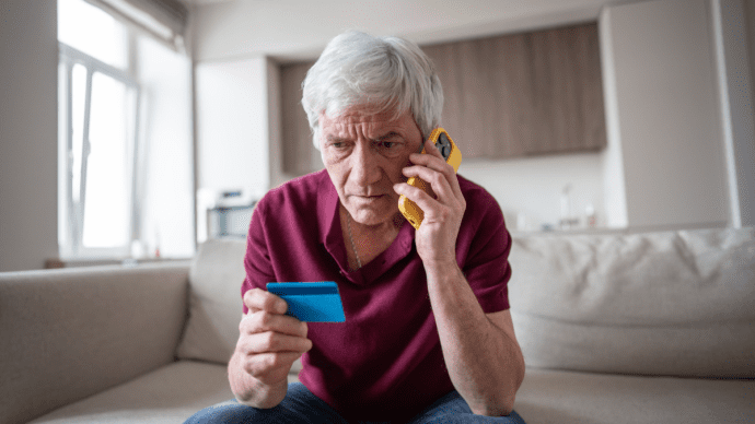 Man wordt opgelicht aan telefoon