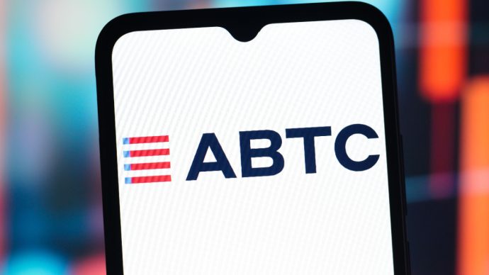 Een afbeelding van American bitcoin (ABTC), het bitcoin mining bedrijf van de familie Trump