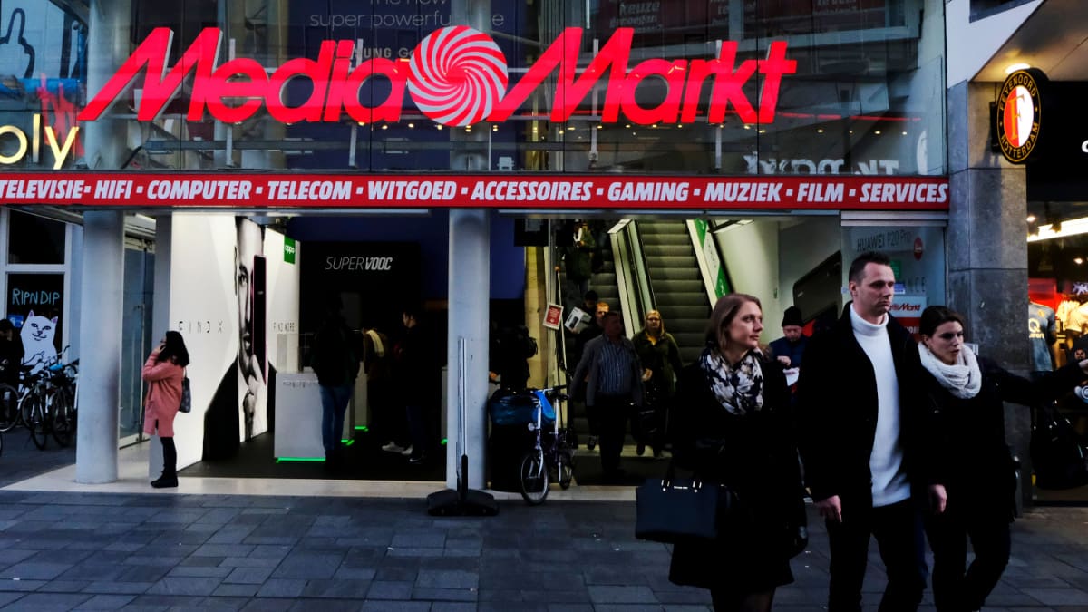Een afbeelding van een Media Markt in Rotterdam