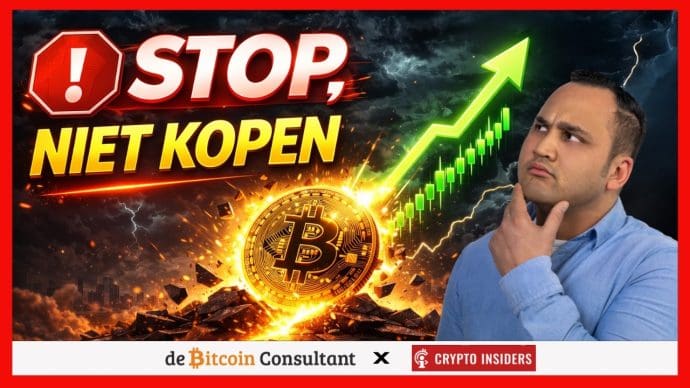 'Het ergste wat de bitcoin koers nu kan doen, is stijgen'