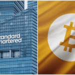 Standard Chartered en Bitcoin logo