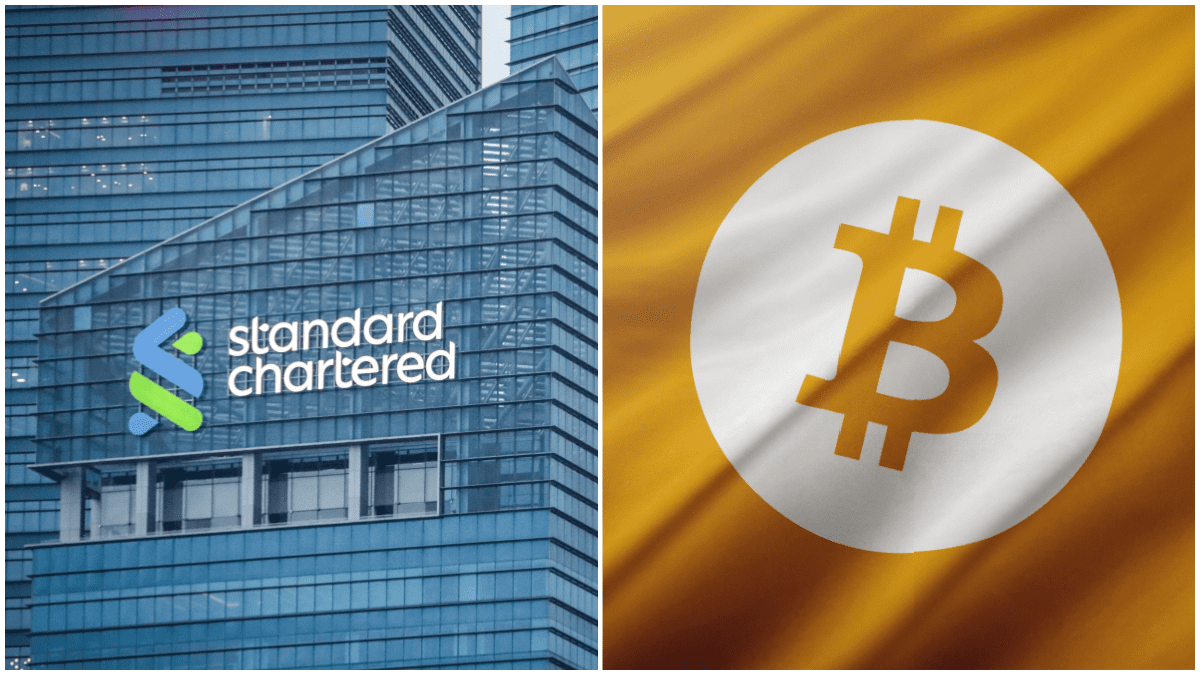 Standard Chartered en Bitcoin logo
