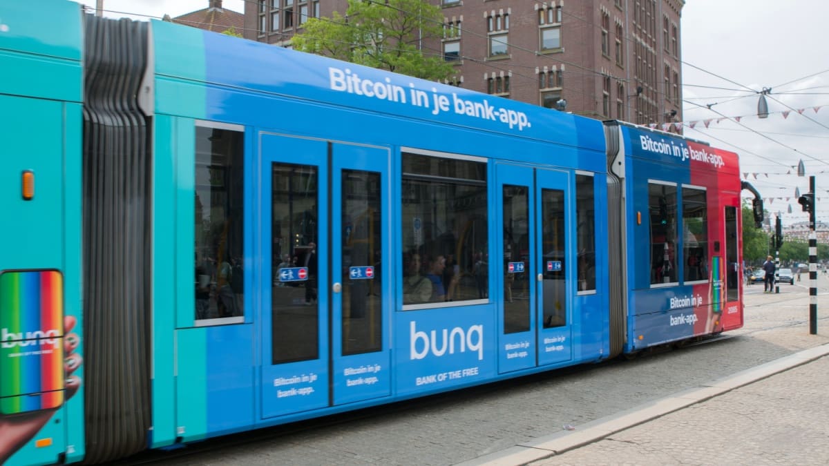 Tram amsterdam, Bunq