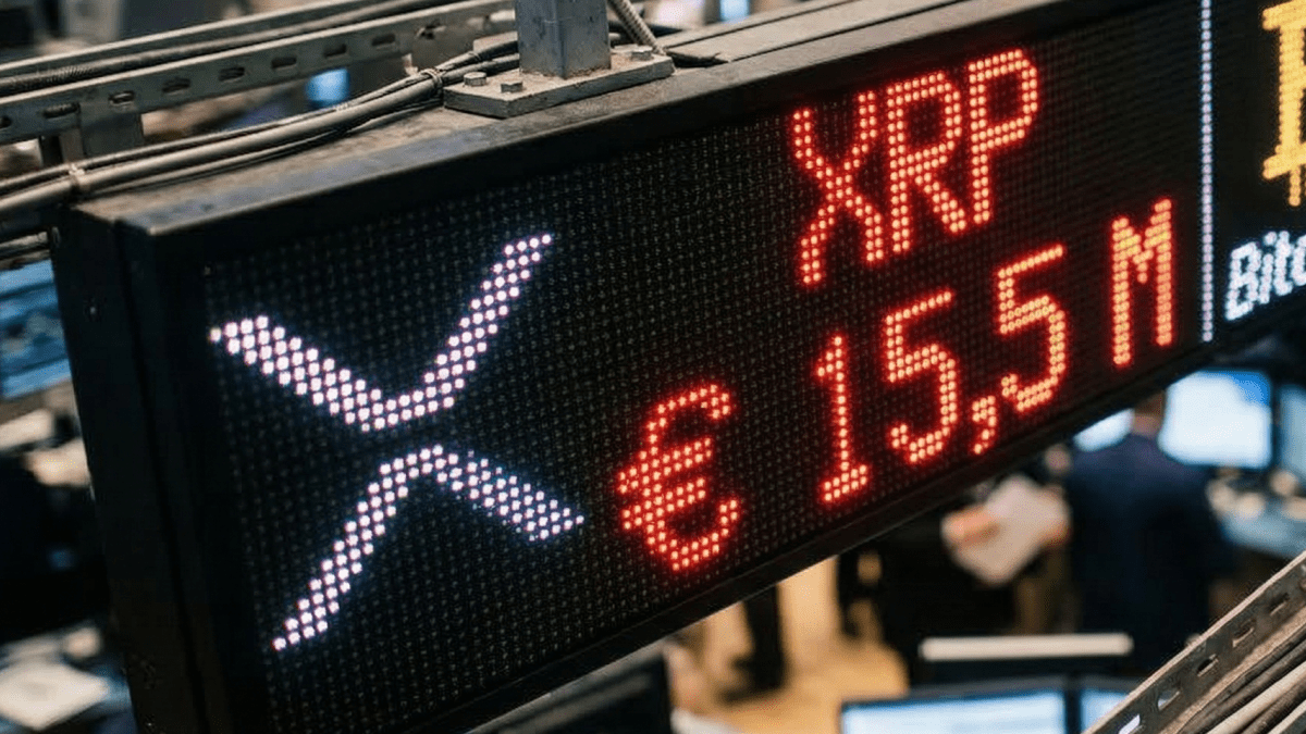 XRP matrixbord aandelenbeurs uitstroom