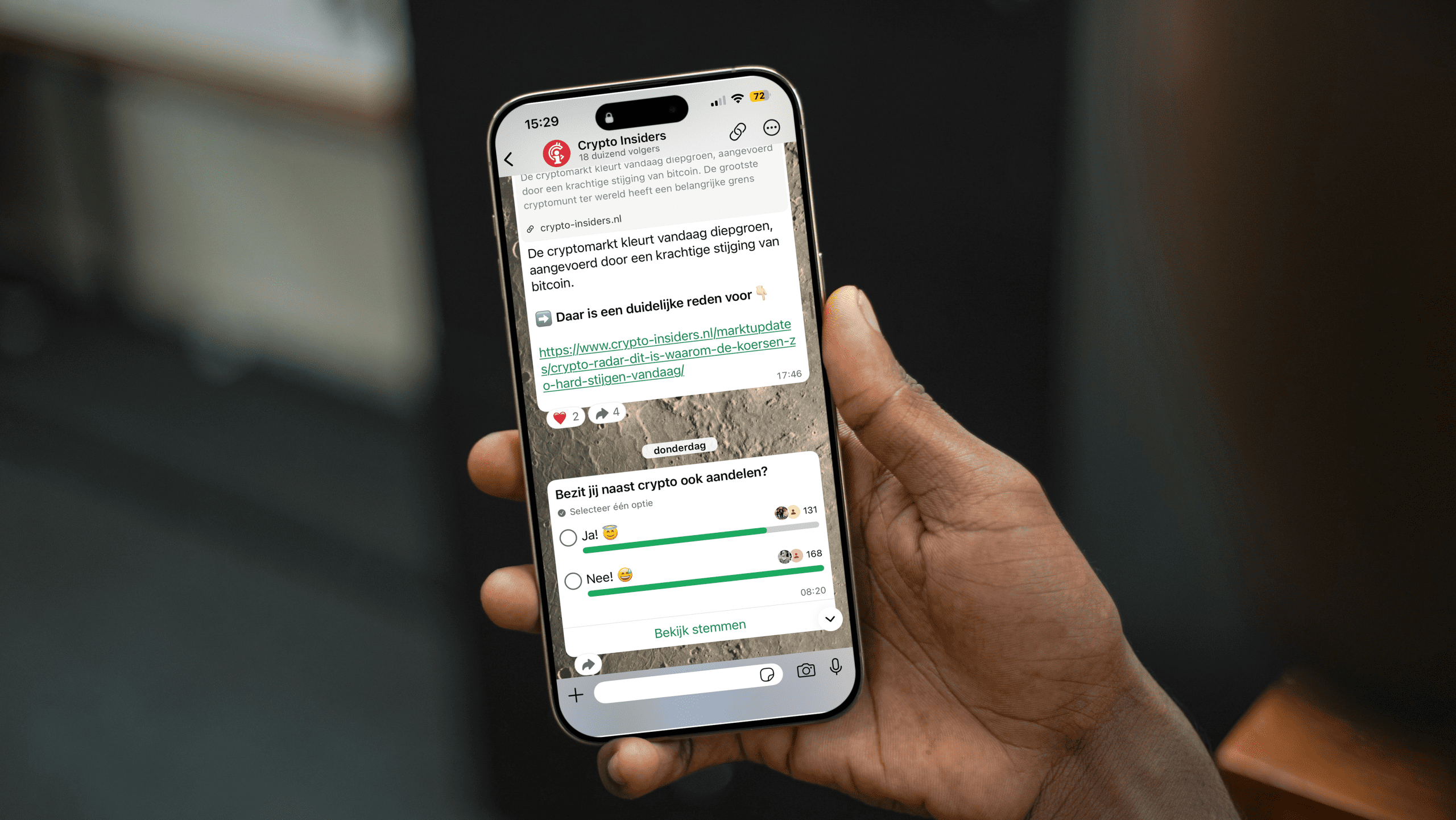 19.000 Nederlanders krijgen dit via WhatsApp: &lsquo;handiger dan je denkt&rsquo;