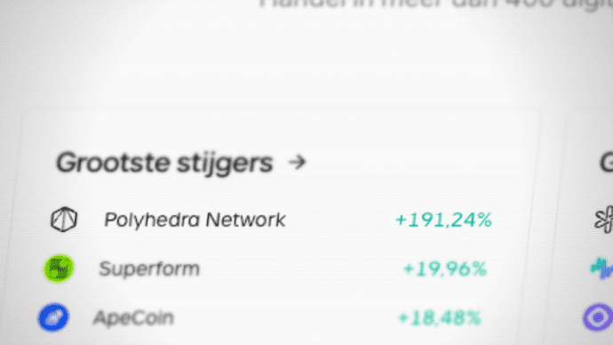 Crypto Radar: Kleine munt op Bitvavo +200%, positief Amerikaans nieuws