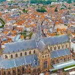 Een afbeelding van de kerk van Haarlem
