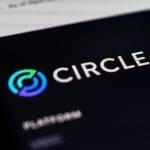 Een afbeelding van het crypto bedrijf Circle, het bedrijf achter USDC en EURC