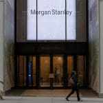 Morgan Stanley kantoor met mensen