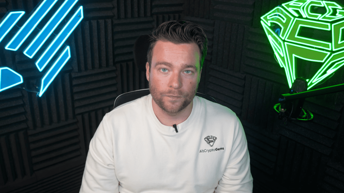 Sjuul Follings van AltCryptoGems in een recente video