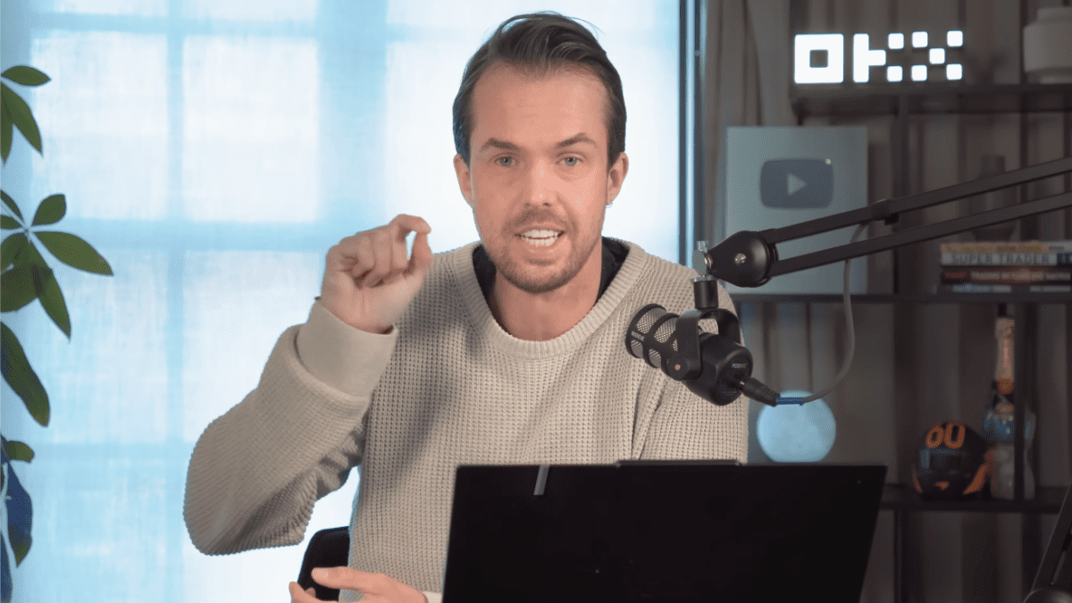 michael van de poppe in youtubevideo van 12 april