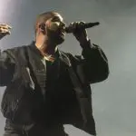 Een afbeelding van de beroemde rapper Drake