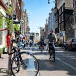Fietser-in-Amsterdam