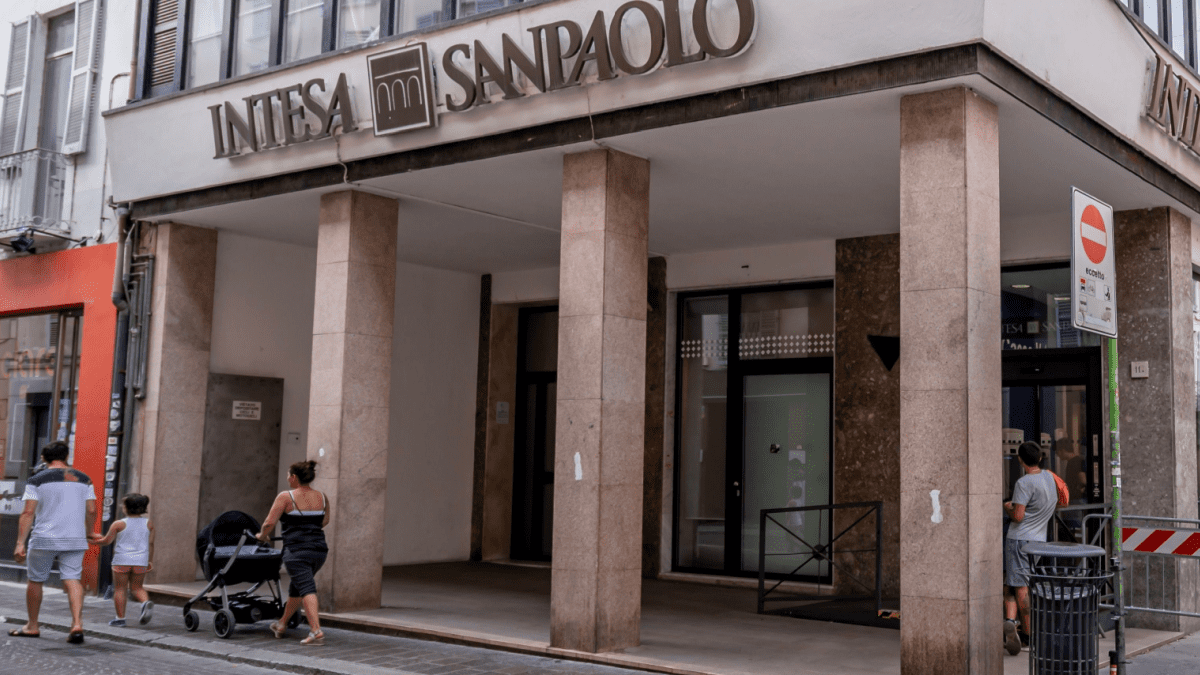 Foto van Italiaanse bank Intesa SanPaolo