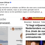 ‘Klik er niet op!’: Bekende Nederlanders misbruikt voor beleggingsfraude