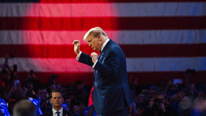 Trump zet honderden miljoenen in op afslankaandeel op recordhoogte