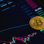 Bitcoin,Gold,Coin,On,Screen,With,Stock,Graph.,Cryptocurrency.,Bitcoin