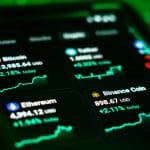 Een afbeelding van crypto koersen waaronder bitcoin, ethereum en BNB