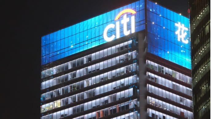 Foto van Citibank kantoor