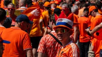 Foto van Oranje fans