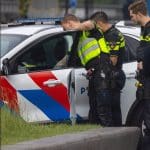 Foto van Nederlandse politieagenten